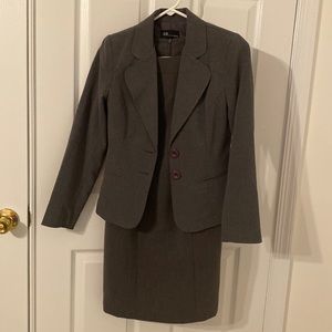 AGB suit - 4P separate and 2P jacket - grey - excellent